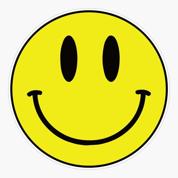 Smiley Face Sticker