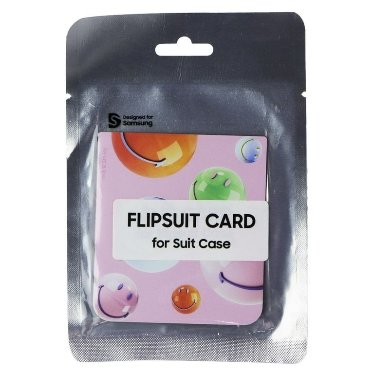 Smiley Flipsuit Card for Samsung Galaxy Z Flip5 Flipsuit Case