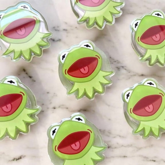 Smiley Frog MagSafe Grip Adorable Funny Frog Face Aesthetic