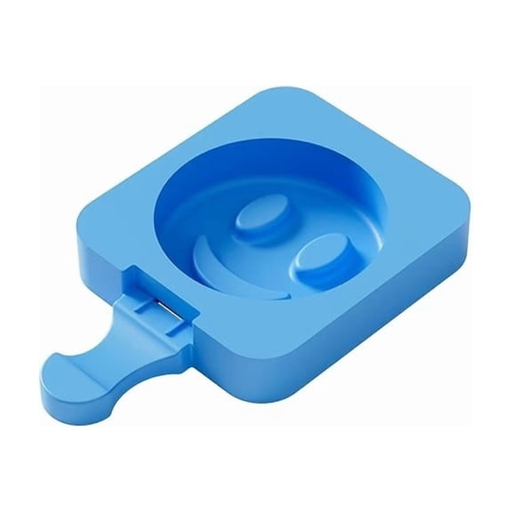 Smiley Ice Cream Silicone Mold - Fun Cartoon Popsicle Maker for Kids - Perfect for Summer Treats
