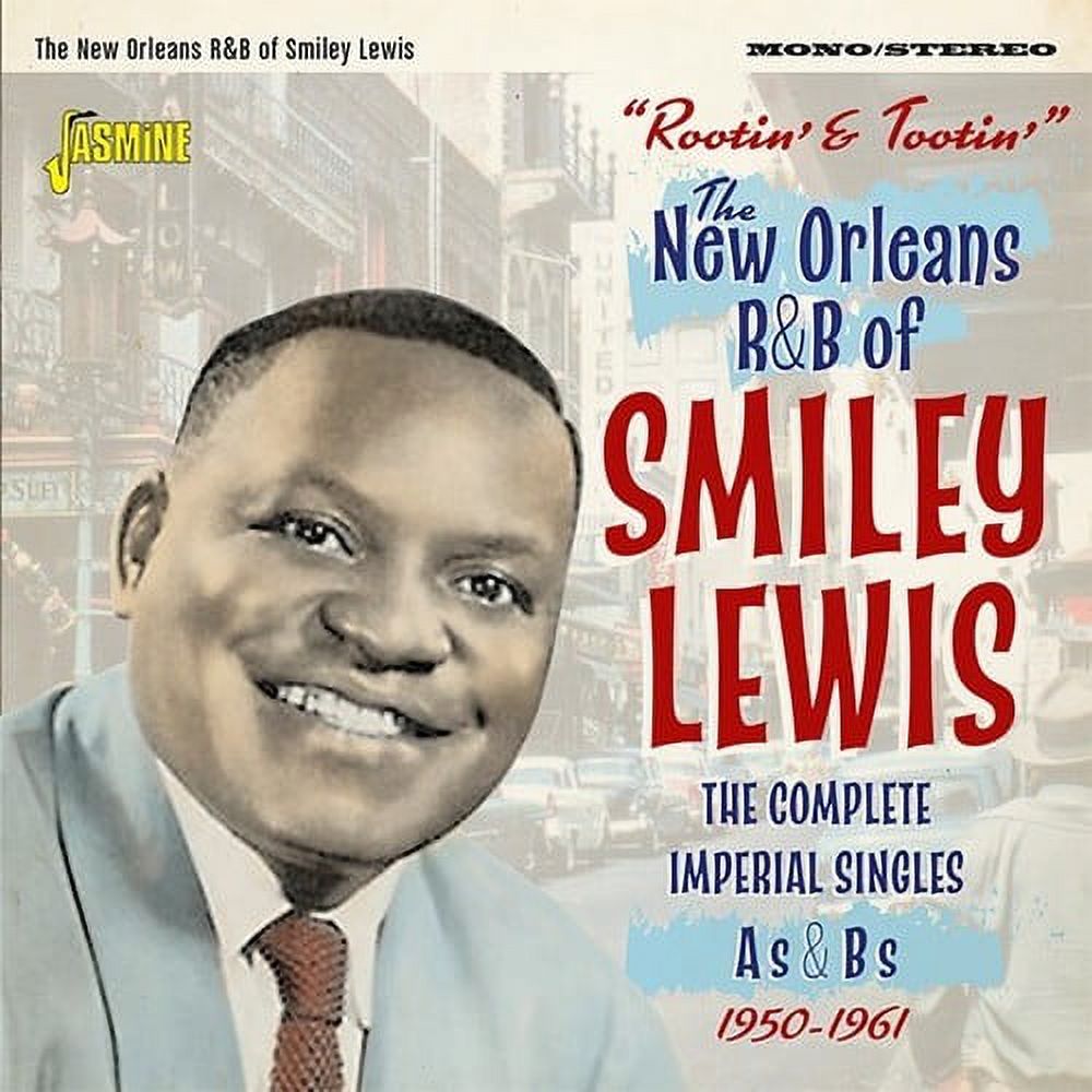 JASMINE RECORDS Smiley Lewis - Rootin & Tootin The New Orleans R&B Of Smiley Lewis: Complete ImperialSingles As & Bs 1950-1961 - Music & Performance - CD