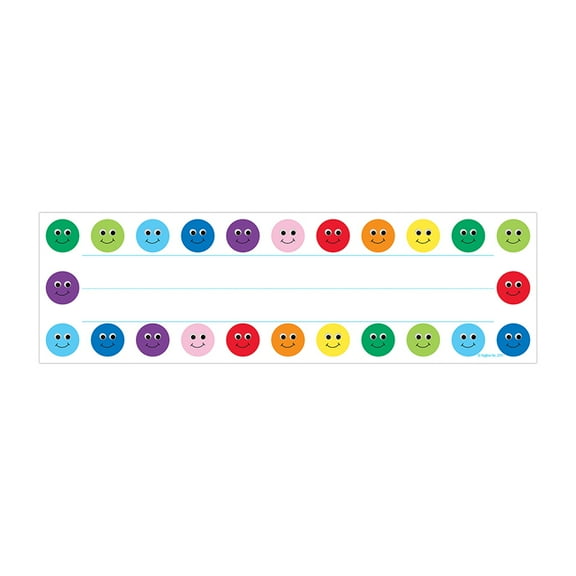 SMILEY FACE NAME PLATES