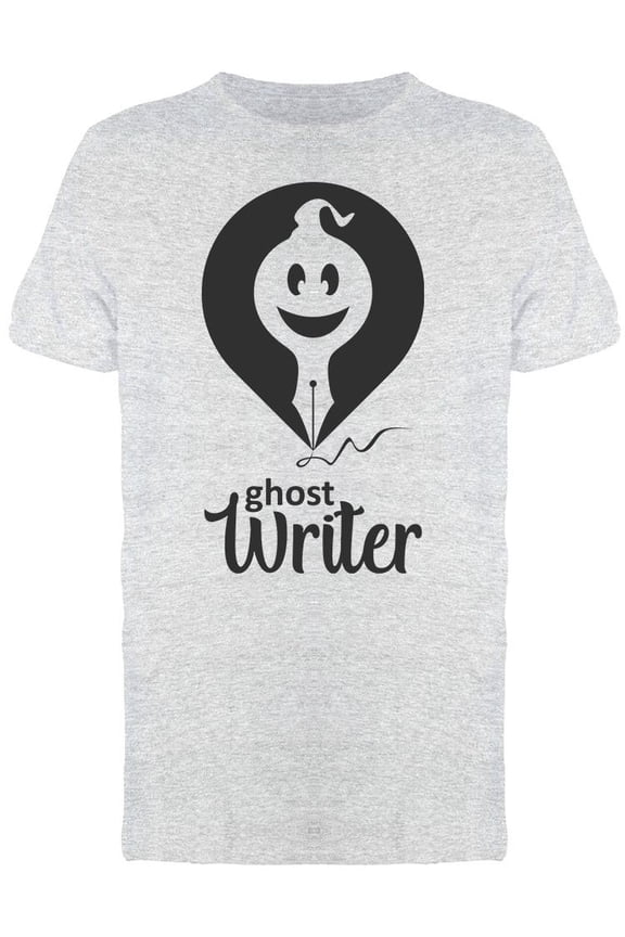 Smiley Pen Ghost  T-Shirt Men -Image by Shutterstock, Male XX-Large