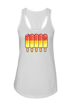 Smiley Popsicles Tank Women -Image by Shutterstock, Female XX-Large
