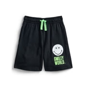 Smiley World Boys Fleece Shorts, Sizes 4-18