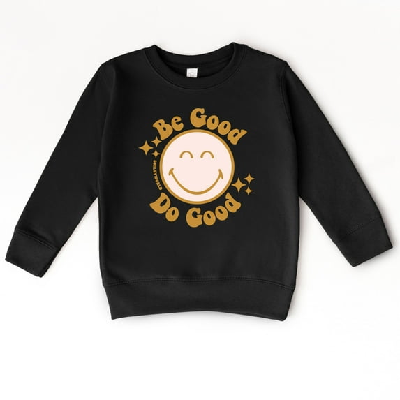 SmileyWorld Be Good Do Good Smiley Face - Toddler Graphic Sweatshirt