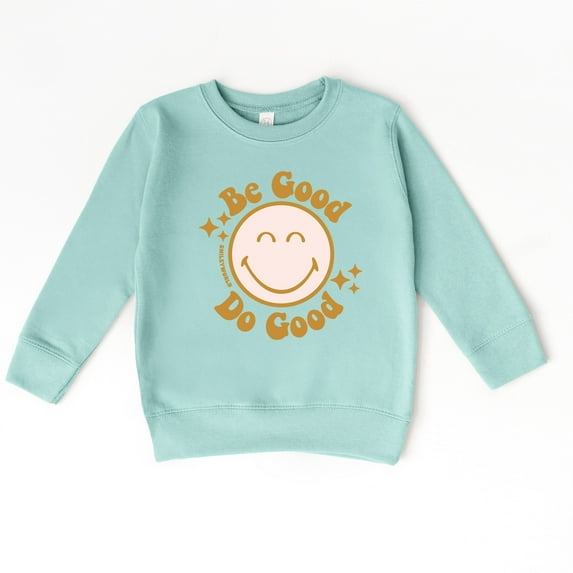 SmileyWorld Be Good Do Good Smiley Face - Toddler Graphic Sweatshirt