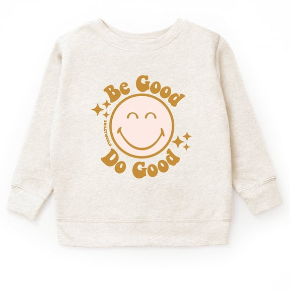 SmileyWorld Be Good Do Good Smiley Face - Youth Graphic Sweatshirt