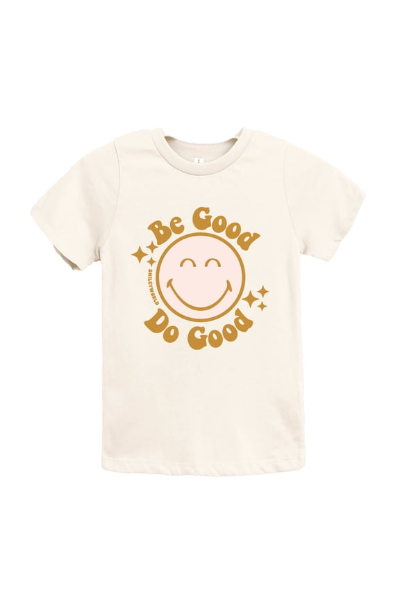SmileyWorld Be Good Do Good Smiley Face - Youth Short Sleeve Graphic T-Shirt