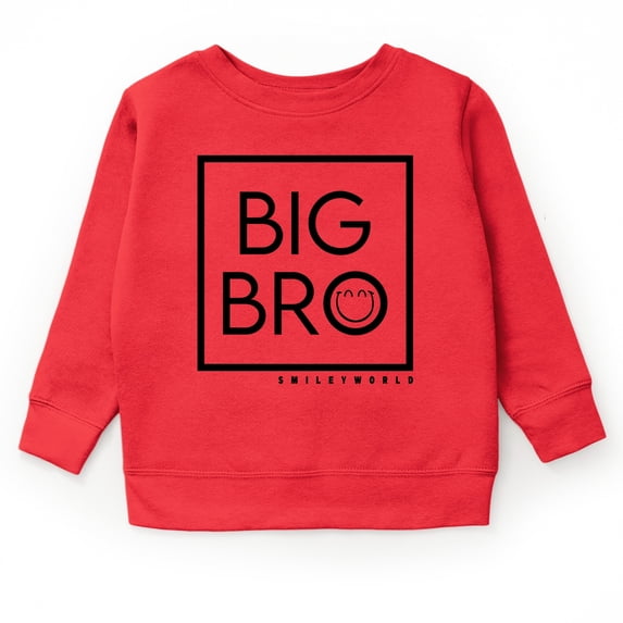 SmileyWorld Big Bro Square - Youth Graphic Sweatshirt