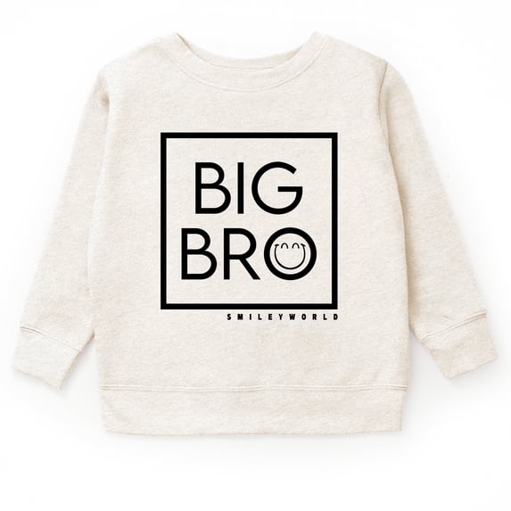 SmileyWorld Big Bro Square - Youth Graphic Sweatshirt