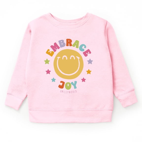 SmileyWorld Embrace Joy - Youth Graphic Sweatshirt