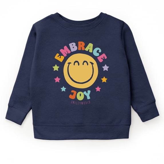 SmileyWorld Embrace Joy - Youth Graphic Sweatshirt