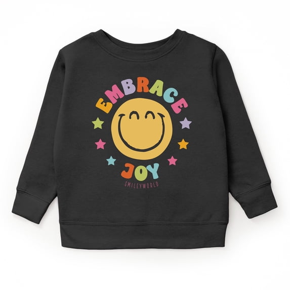 SmileyWorld Embrace Joy - Youth Graphic Sweatshirt