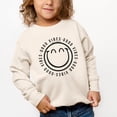 thumbnail image 1 of SmileyWorld Good Vibes Outline - Toddler Graphic Sweatshirt, 1 of 11