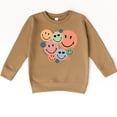 thumbnail image 1 of SmileyWorld Stacked Smiles - Toddler Graphic Sweatshirt, 1 of 11
