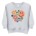 thumbnail image 1 of SmileyWorld Stacked Smiles - Toddler Graphic Sweatshirt, 1 of 11