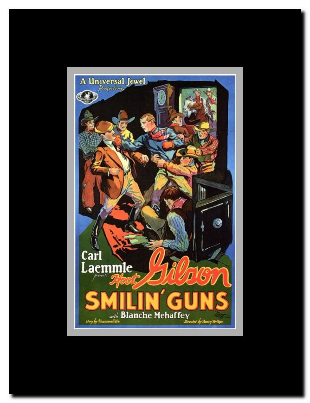 Smilin' Guns Framed Movie Poster