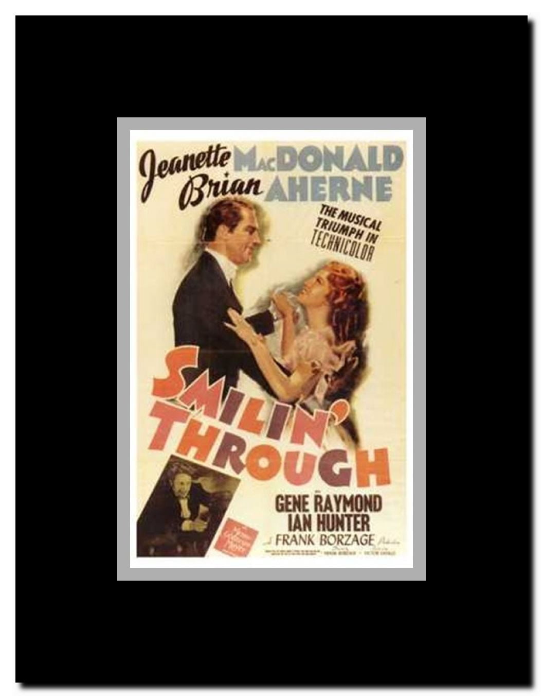 Smilin' Through Framed Movie Poster