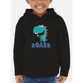 thumbnail image 1 of Smiling Baby Dino Roarr Hoodie Toddler -Image by Shutterstock,  5 Toddler, 1 of 4
