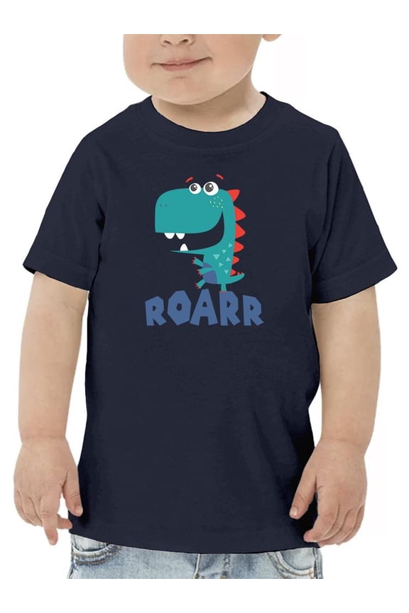 Smiling Baby Dino Roarr T-Shirt Toddler -Image by Shutterstock, 2 Toddler