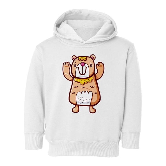 Smiling Bear Hoodie Toddler -Image by Shutterstock, 5 Toddler