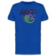 thumbnail image 1 of Smiling Chameleon T-Shirt Men -Image by Shutterstock, Male 4X-Large, 1 of 2