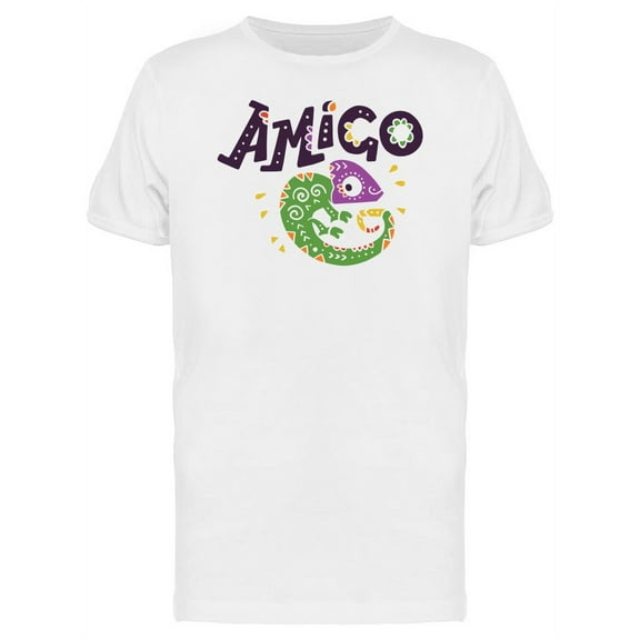 Smiling Chameleon T-Shirt Men -Image by Shutterstock, Male Small