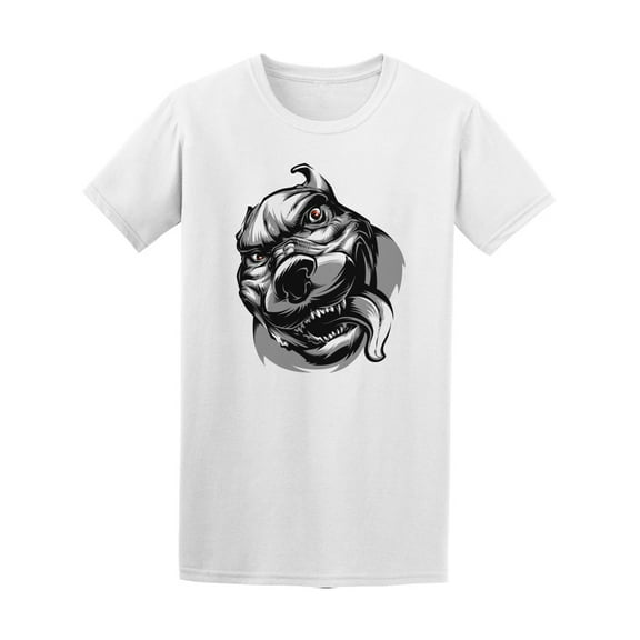 Smiling Dog T-Shirt Men -Image by Shutterstock, Male Medium