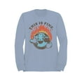 thumbnail image 1 of Smiling Earth on Fire Men's Sweatshirt, 1 of 3