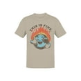 thumbnail image 1 of Smiling Earth on Fire Women's T-shirt, 1 of 3