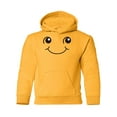 thumbnail image 1 of Smiling Face Hoodie Juniors -Image by Shutterstock,  Medium, 1 of 4
