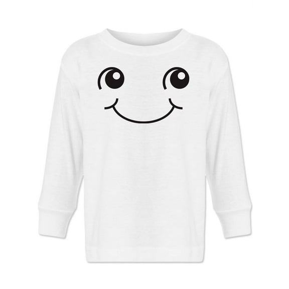Smiling Face Long Sleeve Toddler -Image by Shutterstock,  2 Toddler