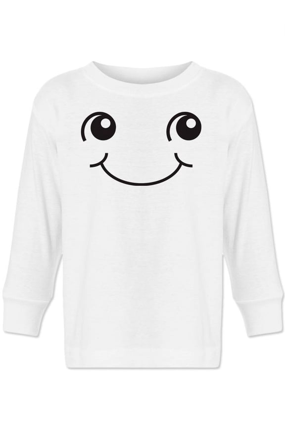 Smiling Face Long Sleeve Toddler -Image by Shutterstock, 2 Toddler