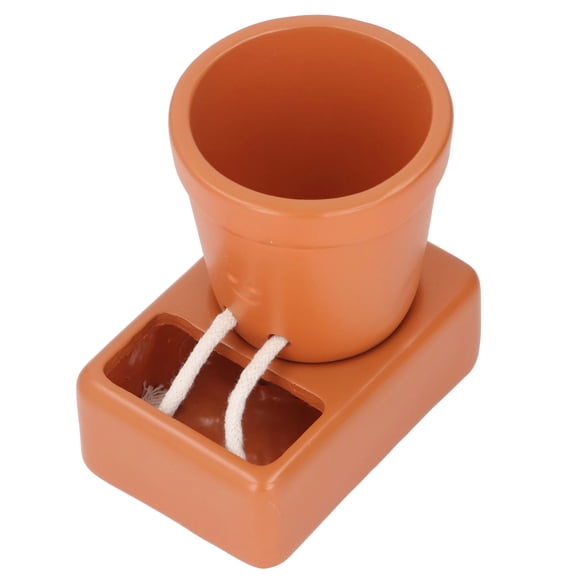 Smiling Face Self-Watering Resin Succulent Planter Decorative Sitting Foot Bath Flower Pot for Indoor Outdoor Home Office Desk Decoration 3.54 x 3.54 in / 9 x 9 cm Foot Soaking Planter Accent