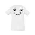 thumbnail image 1 of Smiling Face T-Shirt Infant -Image by Shutterstock,  12 Months, 1 of 4