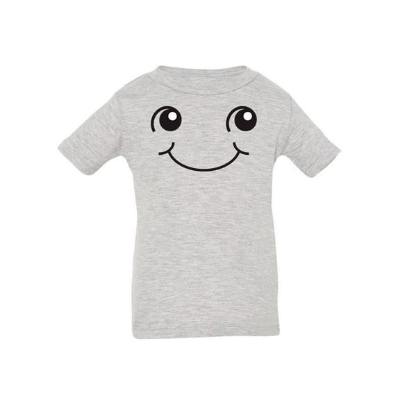 Smiling Face T-Shirt Infant -Image by Shutterstock, 6 Months