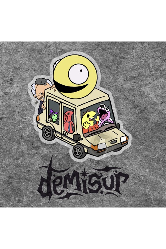 Smiling Friends Road Trip | Cartoon Keychain | Adult Swim (1 keychain)