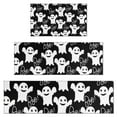 thumbnail image 1 of Smiling Ghosts Halloween Pattern Kitchen Rugs Sets Of 3,Kitchen Runner Rugs Non Skid Washable,Decorative Kitchen Floor Mats for Kitchen,Sink,Laundry,17"x30"+ 17"x47" + 17"x59", 1 of 6