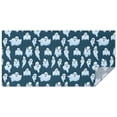thumbnail image 1 of Dark Blue Halloween Ghosts Rectangle Tablecloth 60"x120",Waterproof Polyester Rectangle Table Cloth, Wipeable Spillproof Polyester Tablecloth for Dining, Camping, Indoor and Outdoor, 1 of 6