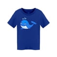 thumbnail image 1 of Smiling Happy Blue Whale T-Shirt Toddler -Image by Shutterstock,  2 Toddler, 1 of 2