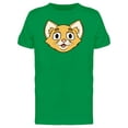 thumbnail image 1 of Smiling Kitten Head Tee Men's -Image by Shutterstock, 1 of 1