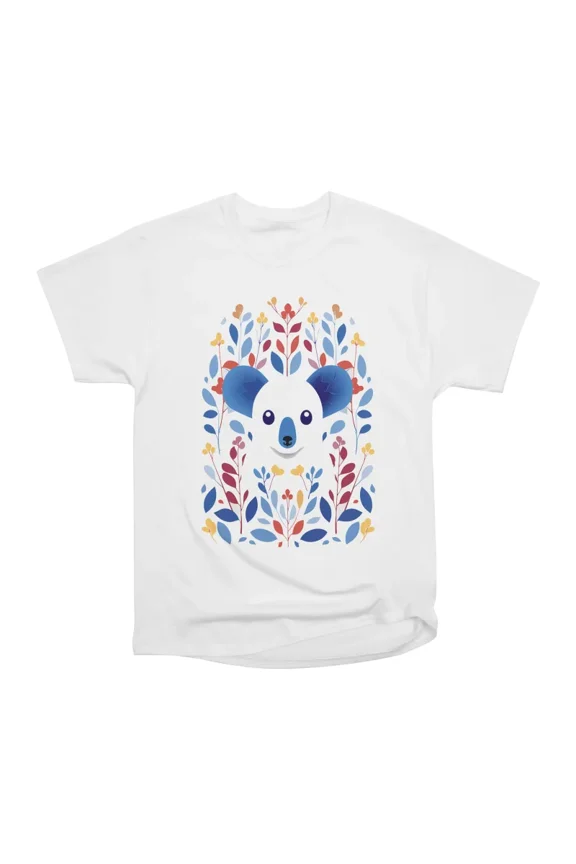 Smiling Koala Bear T-Shirt Tee Gift For Him Merch For Her Apparel For Friend
