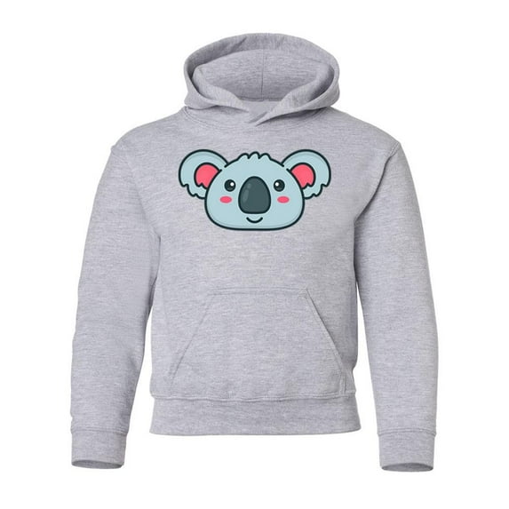 Smiling Koala Hoodie Juniors -Image by Shutterstock, Medium