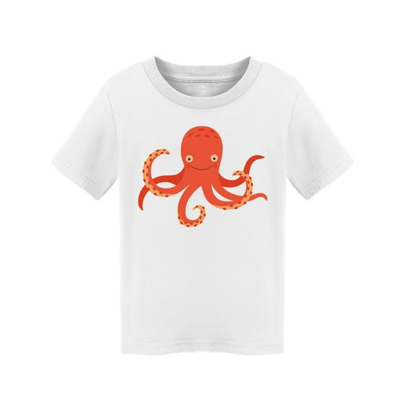 Smiling Octopus T-Shirt Toddler -Image by Shutterstock,  3 Toddler