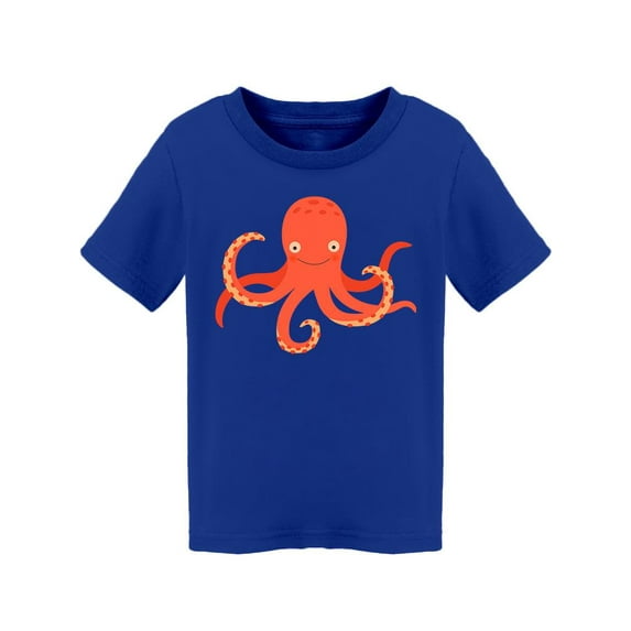 Smiling Octopus T-Shirt Toddler -Image by Shutterstock, 5 Toddler