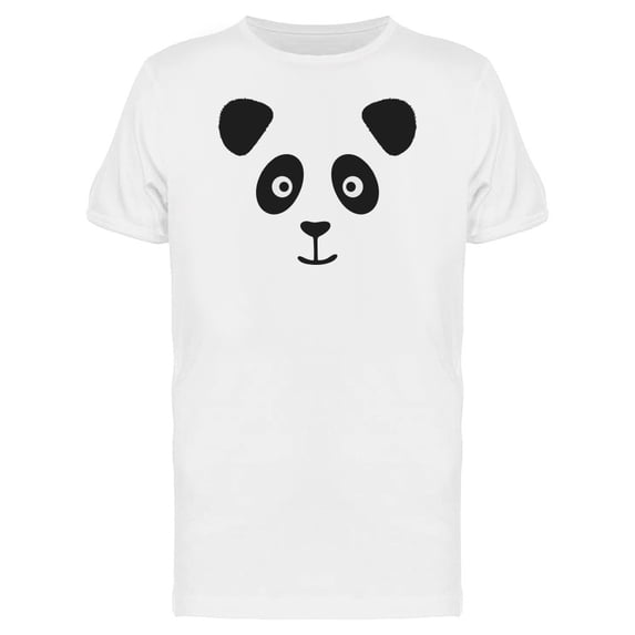 Smiling Panda Silhouette Tee Men's -Image by Shutterstock