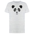 thumbnail image 1 of Smiling Panda Silhouette Tee Men's -Image by Shutterstock, 1 of 2