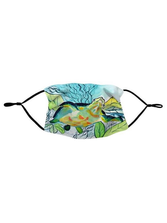 Smiling Sea Turtle Face Mask