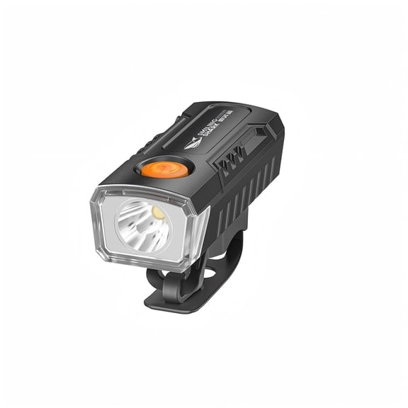 Smiling Shark Bike Light, USB Rechargeable LED Bicycle Headlight, Ultra Bright Night Riding Front Light with IPX4 Waterproof, Multi-Mode, Long-Lasting Battery for Mountain & Road Bikes